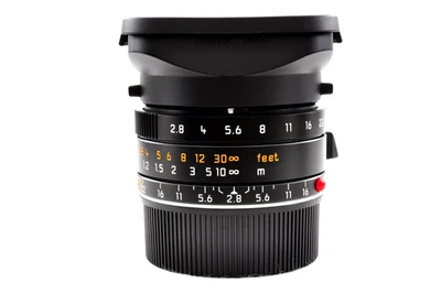 Leica Elmarit-M Objektiv 28 mm f/2,8 ASPH E39 6Bit #11606 Near Mint - Bild 1 von 4