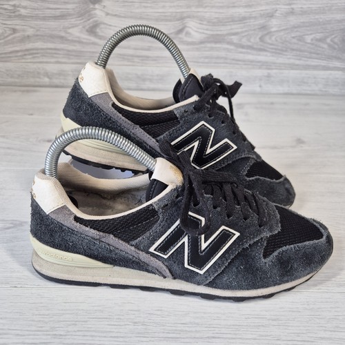 New Balance 696 Sneaker Trainers Shoes Womens Size Uk 6 Navy Blue - Picture 2 of 6