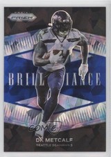 2021 Panini Prizm Brilliance Blue Ice Prizm 19/99 DK Metcalf #B-16 16hc