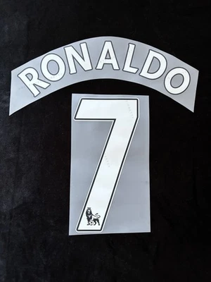 Flocage Ronaldo 7 - Manchester United - Saison 2007/2008 - Neuf - Photo 1/2