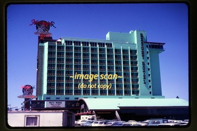 1960s Film Slide of Lake Tahoe Harveys Hotel Casino Stateline Nevada in 1968 w1a