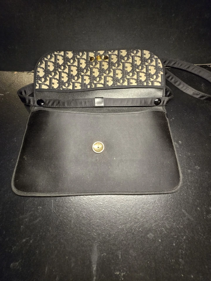 Christian Dior Mujer Noche Clutch Negro Foto 2 de 4