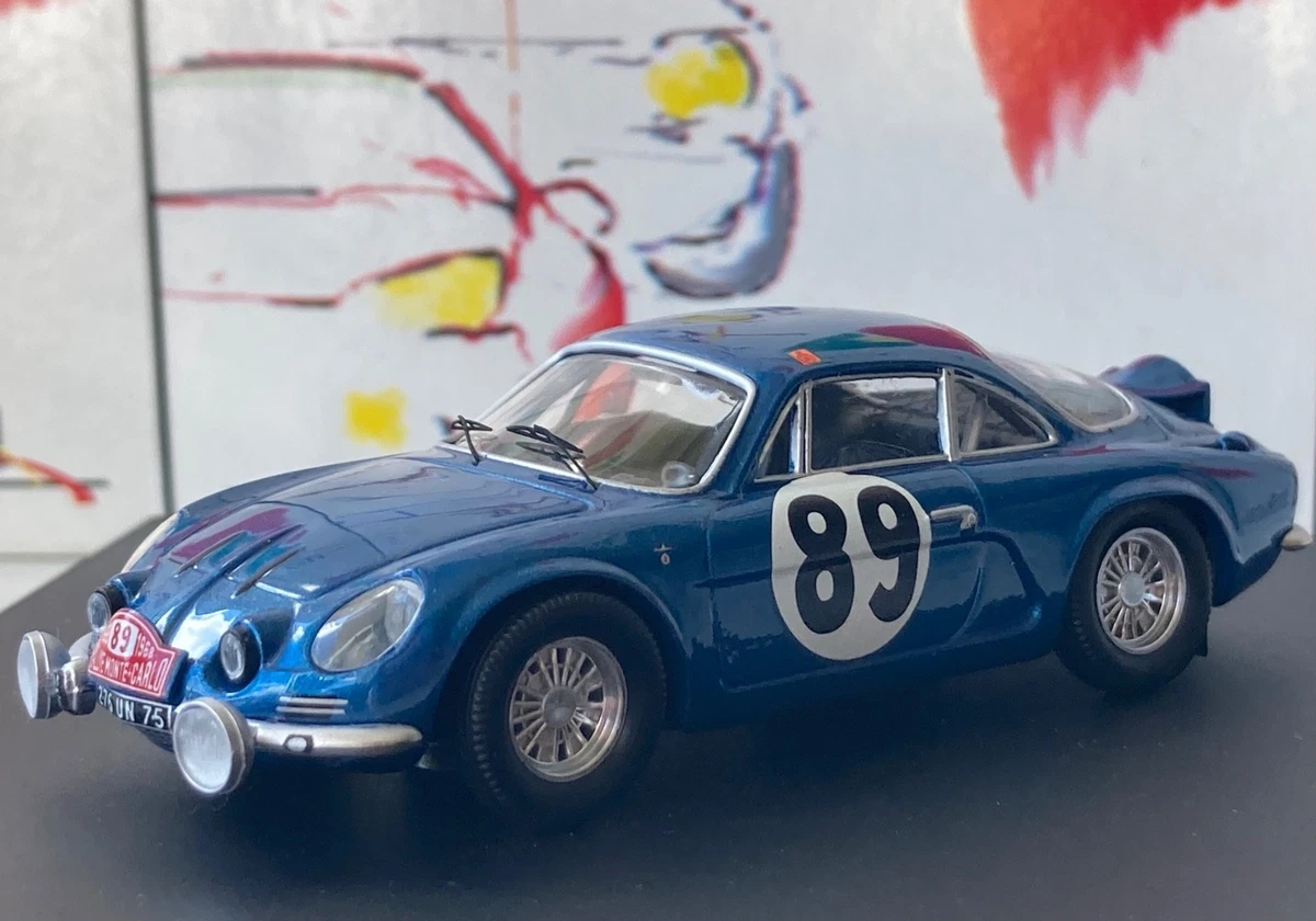 Trofeu 1/43 Renault A110 Alpine N°3 Rallye Tap 1968 Blain Melville Miniature Neuve