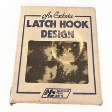 NIB National Yarn Crafts Latch Hook Kit Totem 16”x32” SEALED