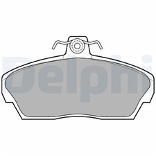 Satz Bremsbeläge Bremsklötze vorne für Honda Civic 6 MB MA EJ 7 EM2 ES | 2412