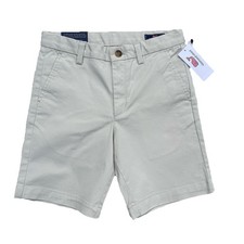 NWT Vineyard Vines Boy  s Breaker Shorts - Stone, Size 8