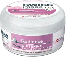 Swiss Image Face & Body Cream Radiance Whitening 200 ml Free Shipping Worldwide