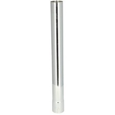 Exhaust Stack Pipe 2-12 X 24 Straight Chrome