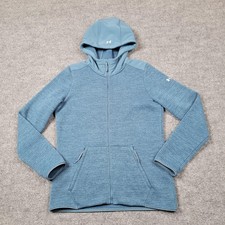 Under Armour Hoodie Mens Medium Full Zip ColdGear Fleece Sweatshirt Polartec