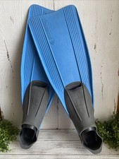 CRESSI-SUB RONDINE CLIO SWIM SCUBA SNORKEL FINS MADE IN ITALY 43-44 US 8.5-9.5