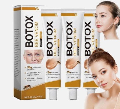 3 Pcs Bee Venom Wrinkle Cream, Bee Venom Anti-Wrinkle Firming Cream, Bee Venom M