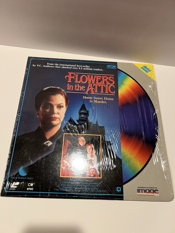FLOWERS IN THE ATTIC Laserdisc LD VERY GOOD CONDITION VERY RARE GREAT FILM!