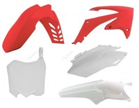 Kunststoff-Kit Racetech Originalfarbe Rot/Weiß Honda CRF250/450R Racetech R-KITC