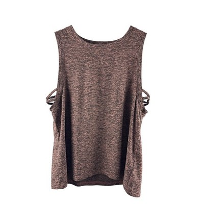 Women s Beyond Yoga Small Brown & Black Pattern Sports Tank