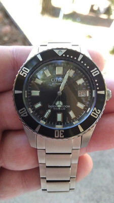 Citizen NB6021-17E Fujitsubo mit Original Armband, alles Titan