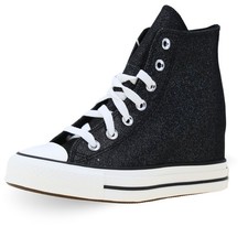 Scarpe Converse Chuck Taylor All Star Wedge Platform A14568C Nero