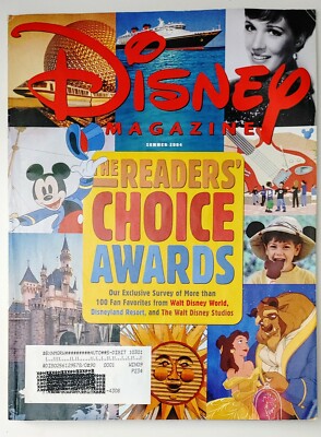 Disney Magazine - Summer 2004. Mickey Mouse. Walt Disney World