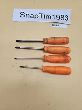 Matco/Witte Tools Phillips Head Screw Drivers Orange Handles 4ea