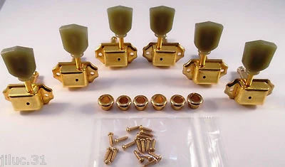 Nuevo Mecanismos 3x3 Vintage Oro - Guitarra De Paul, Sg - Imagen 1 de 4