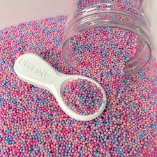 FAKE 2MM Cotton Candy Fake Pearl Mix NOT EDIBLE D27-13