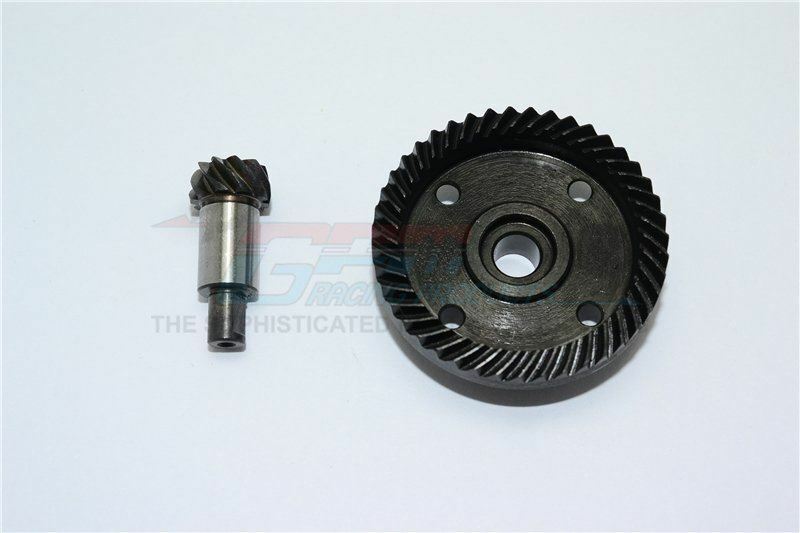 GPM KG1043TS-BK SPRING STEEL DIFF BEVEL GEARS THUNDER TIGER TRUCK MT4-G5 6406F