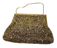 Vintage Beaded WALBORG Made In Belgium Evening Bag