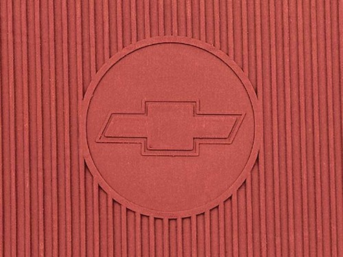 1967-69 Camaro,1968-74 Chevy II / Nova Nœud Cravate Sol Tapis Set Rouge,4-Piece - Photo 2 sur 5