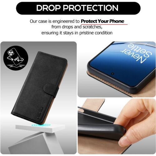 For OnePlus Nord 4 5G Case, Leather Wallet RFID Magnetic Flip Stand Phone Cover - Picture 6 of 21