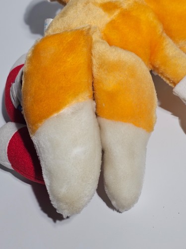 Rara bambola peluche Sonic the HedgeHog TAIL 16" Sonic SEGA Japan 1998 ETICHETTATA - Foto 16 di 17