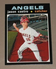 2020 Topps Heritage High Number Jason Castro #627 Los Angeles Angels
