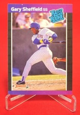 Gary Sheffield Rookie Baseball Card 1989 DONRUSS #31 Mint
