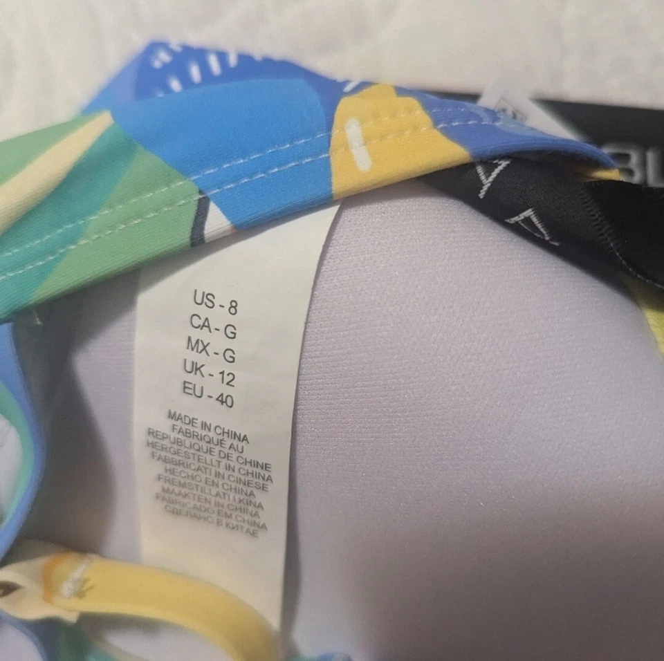 Tankini control de barriga La Blanca Twist delantero talla 8 Foto 2 de 4