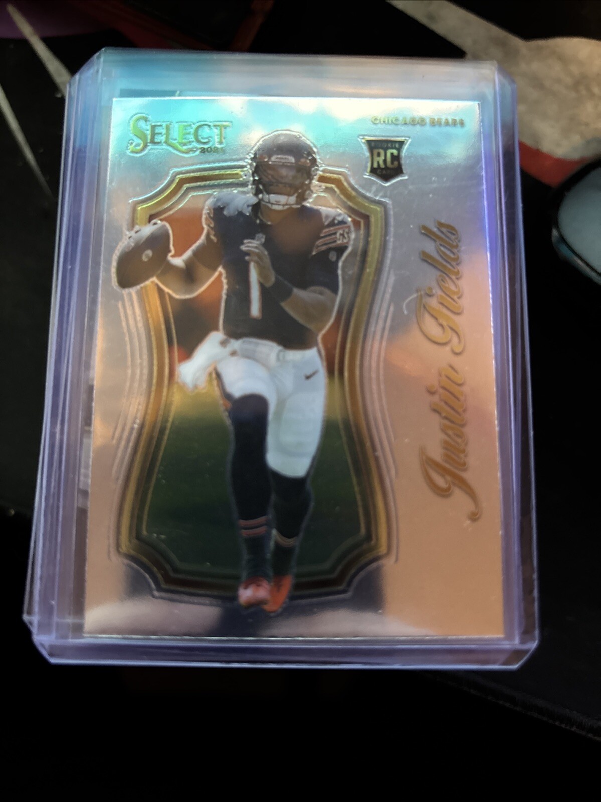 2021 Panini Select - Select Certified Rookies #SCR-4 Justin Fields (RC)