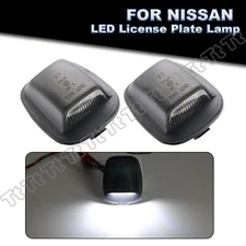 2x Full LED License Plate Lights Lamp For 94-2004 Nissan Xterra 98-2004 Frontier