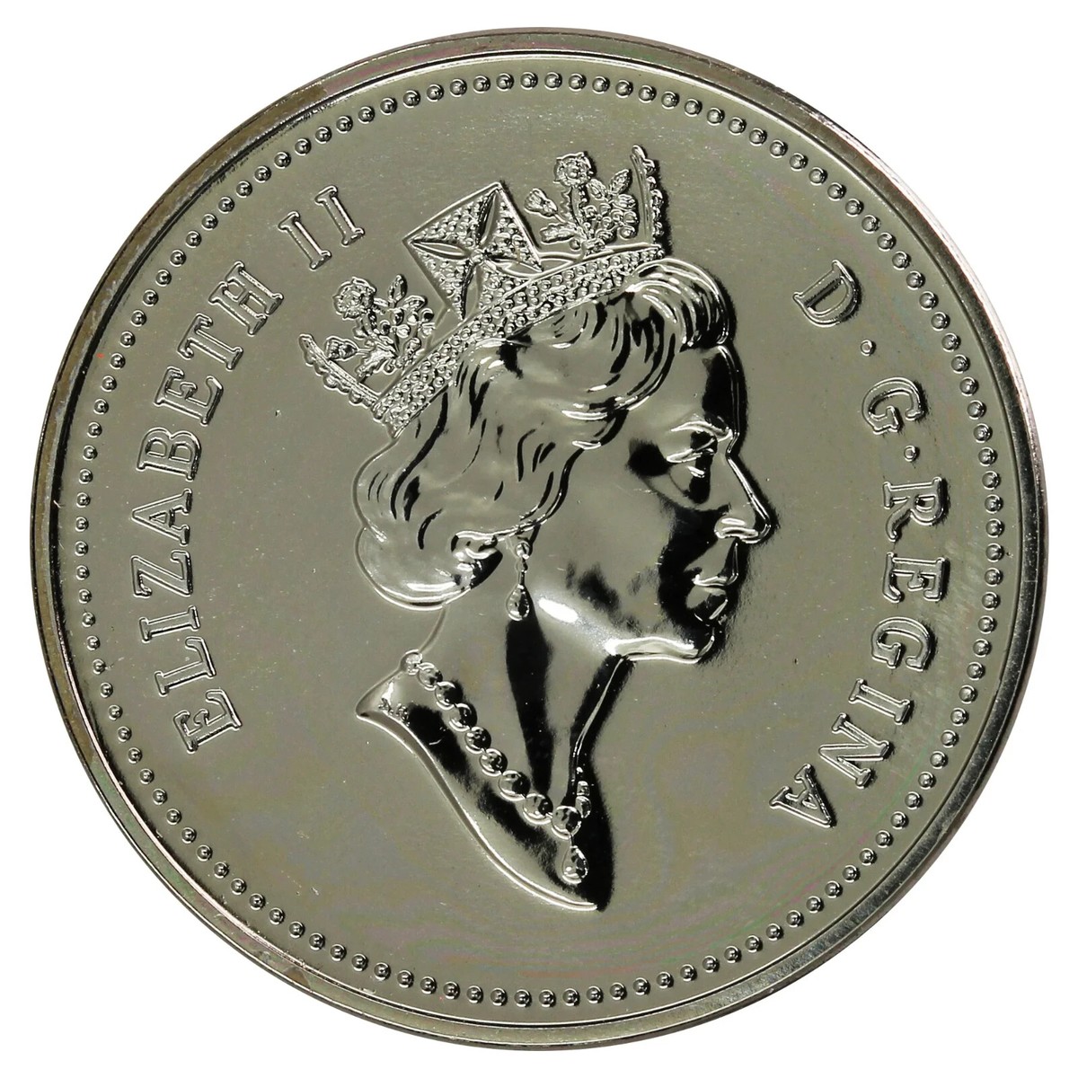 1867-1992 CANADA 5 CENTS 125th CONFEDERATION ANNIVERSARY PROOF