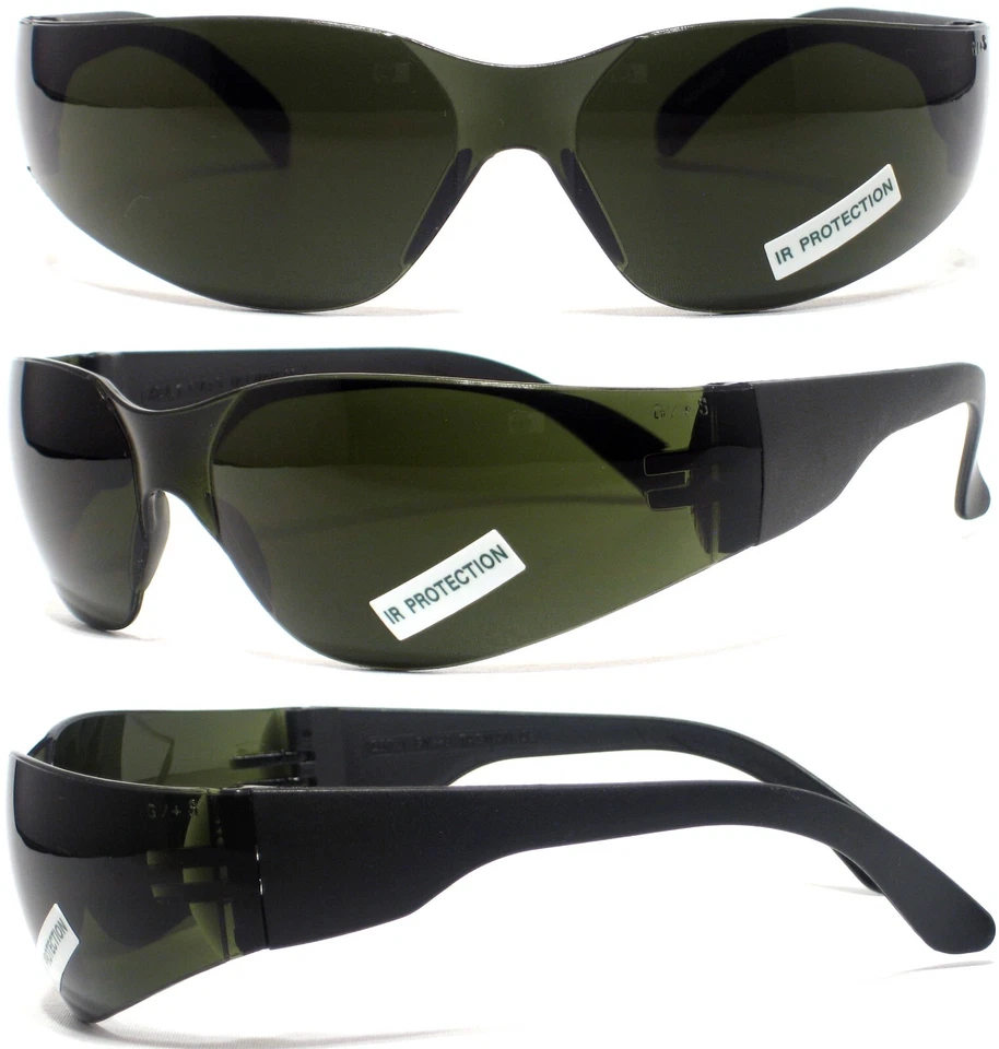 Gafas de seguridad de soldadura verde Gateway Starlite IR5 antorcha de gas soldadura fuerte Z87+ Foto 2 de 3
