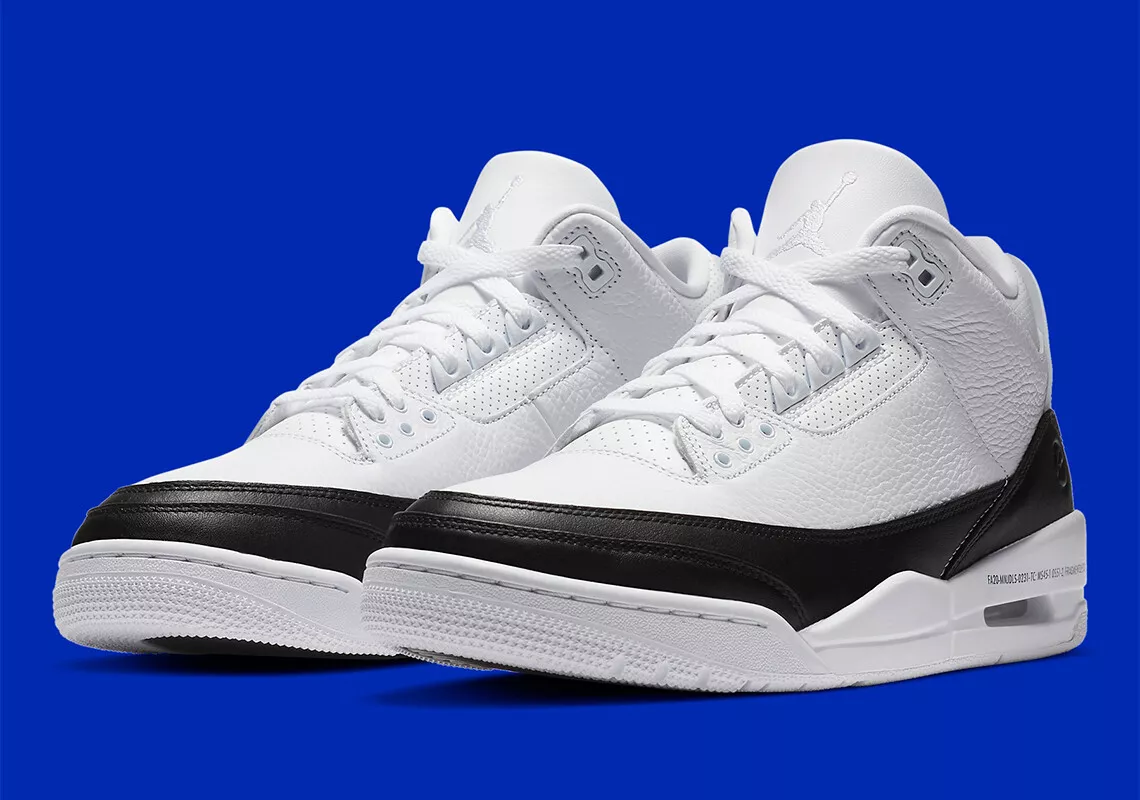 Nike Air Jordan 3 Retro Fragment White Black SP Size 13. DA3595