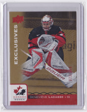 2017 UD TEAM CANADA WOMEN EXCLUSIVES BASE SP 73/199 GENEVIEVE LACASSE #31 CANADA