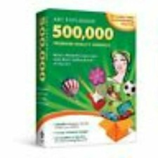 Nova Development Art Explosion 500,000 Software 41026 Windows XP Vista 7
