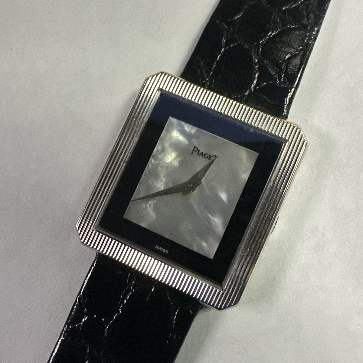 Vintage Piaget Protocol Ref 9154 Manual Wind 18K White Gold Mother