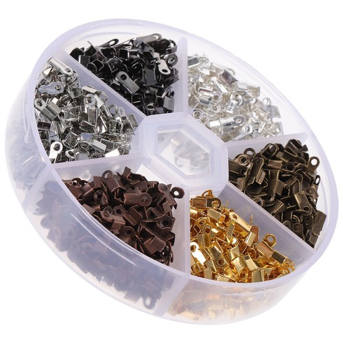 Barrel Vis à Visser 100 Fermoirs Barrel Vis RUNCCI-YUN En Laiton Argenté - 12x4mm Pour Bracelets Et Colliers DIY Création Bijoux DIY