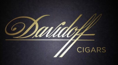 Davidoff Cigar Sticker Decal