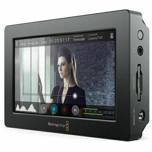 Blackmagic Design Video Assist With Hdmi And 6G-Sdi Recorder, 5" Monitor 1920 X 1080 Display (9338716003383)