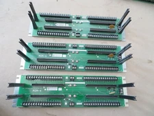 (3) Siemens Cerberus Pyrotronics MOM-4 Optical Card Cage Module circuit board