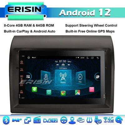 8-Cœur Android 13 GPS Autoradio CarPlay Citroen Jumper Peugeot Boxer Fiat Ducato - Photo 1/4