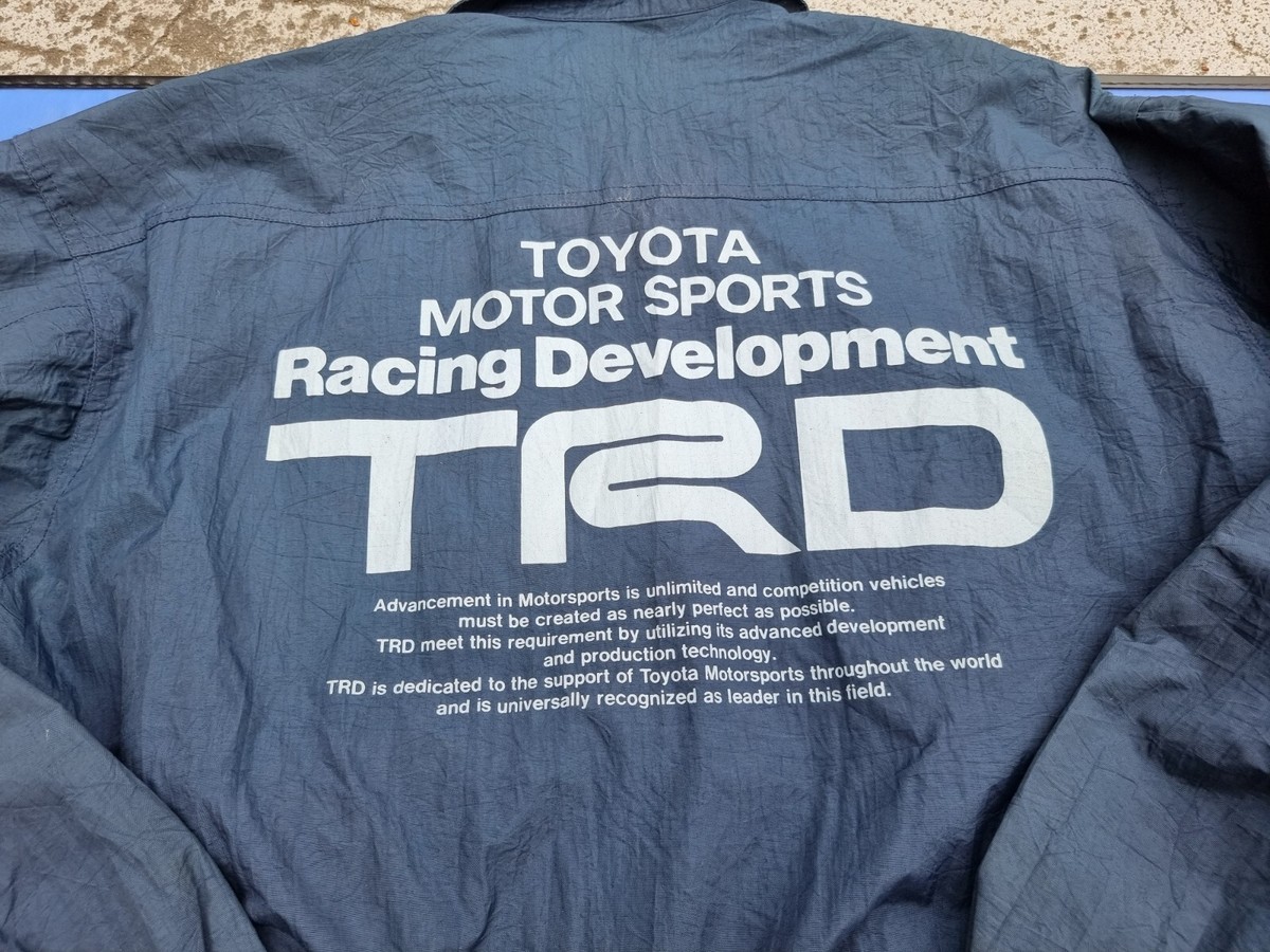 Rare TRD Baseball Bomber Jacket Toyota Supra AE86 JZX100 Truno