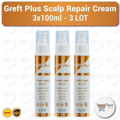 Greft Plus Dermal Repair Cream 3×100ml -3LOT