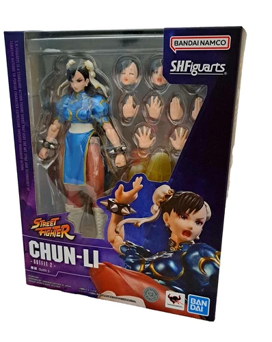 Tamashii Nations Calle Fighter S. H. Figuarts Chun-Li (Traje 2) 15 CM Nuevo &