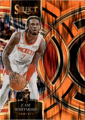 2023-24 Panini Select #118 Cam Whitmore Orange Flash Prizms