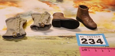 1/6 Scale WWII US Boots Gaiters For Dragon Dreams DID Actionfiguren B234